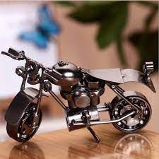 mô hình xe máy bằng kim loại dùng trang trí
