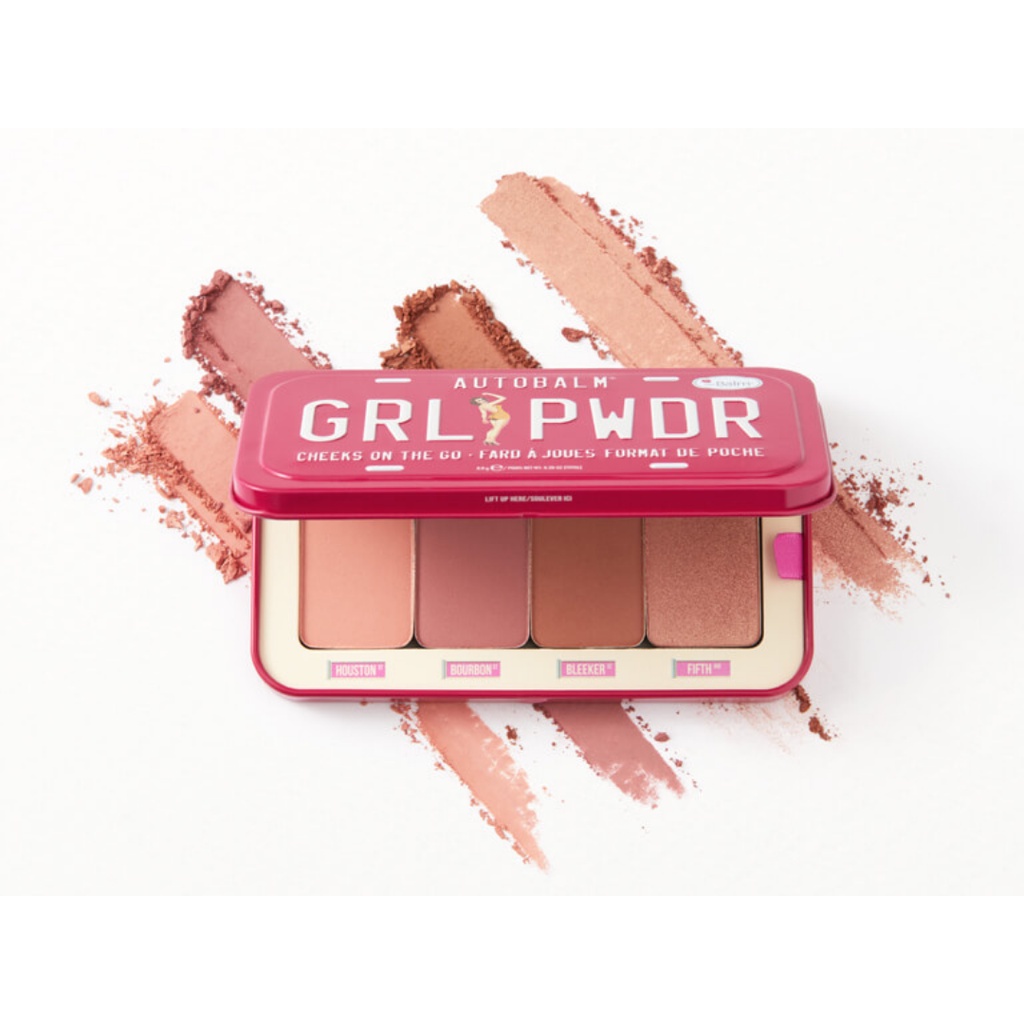 Bảng phấn má The Balm Autobalm GRL PWDR Cheeks On The Go Blush Palette