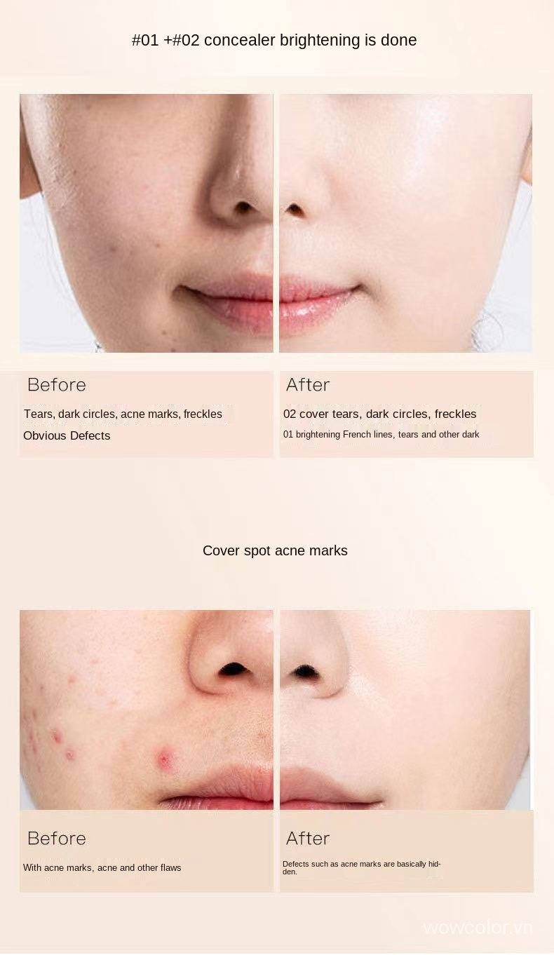 Kem Nền LAMEILA Dạng Lỏng Che Khuyết Điểm Dưỡng Ẩm Lâu Trôi | BigBuy360 - bigbuy360.vn