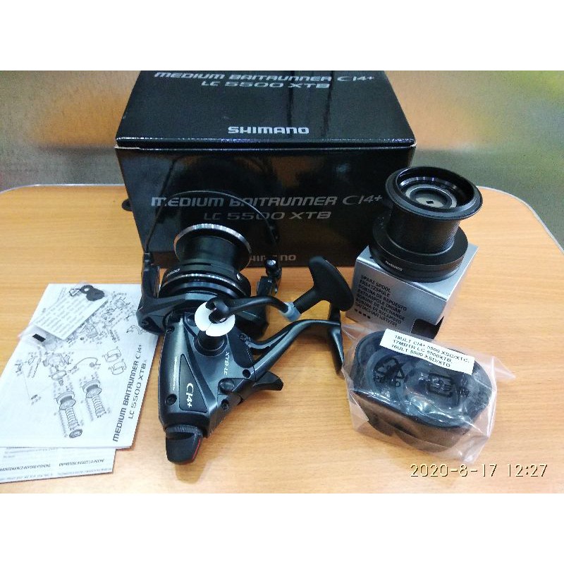 MÁY CÂU CÁ SHIMANO 2018 MEDIUM BAITRUNNER CI4+ LC 55000 XTB