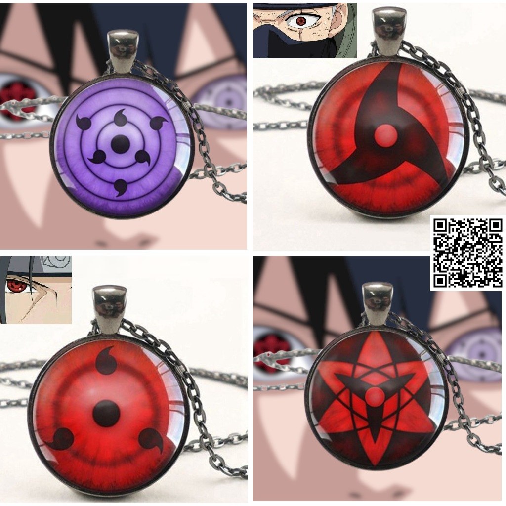 Dây Chuyền Sharingan Naruto nhiều mẫu 1010