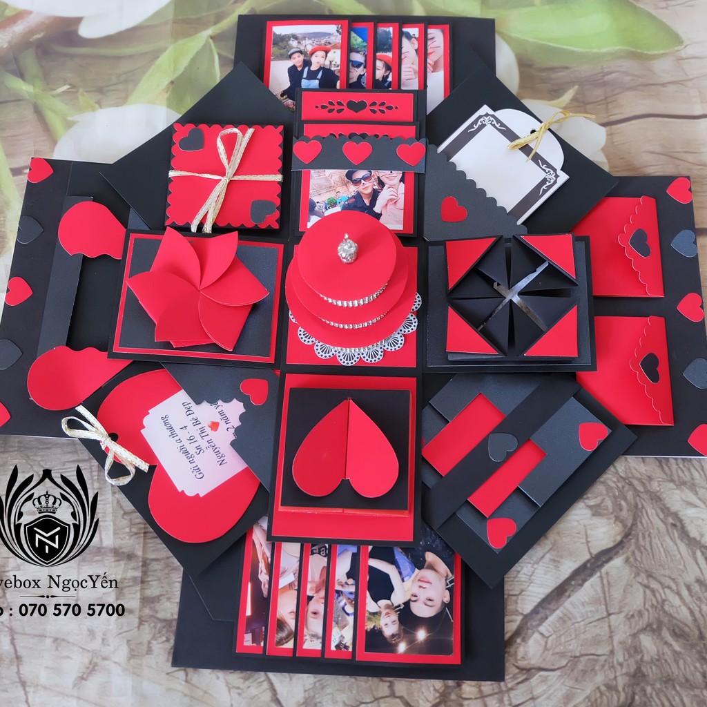 [ FREE SHIP] Hộp quà LOVE BOX H4