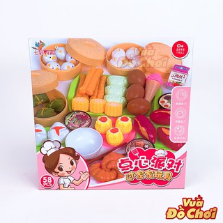 Bộ Đồ Chơi Các Món Ăn 53 chi tiết