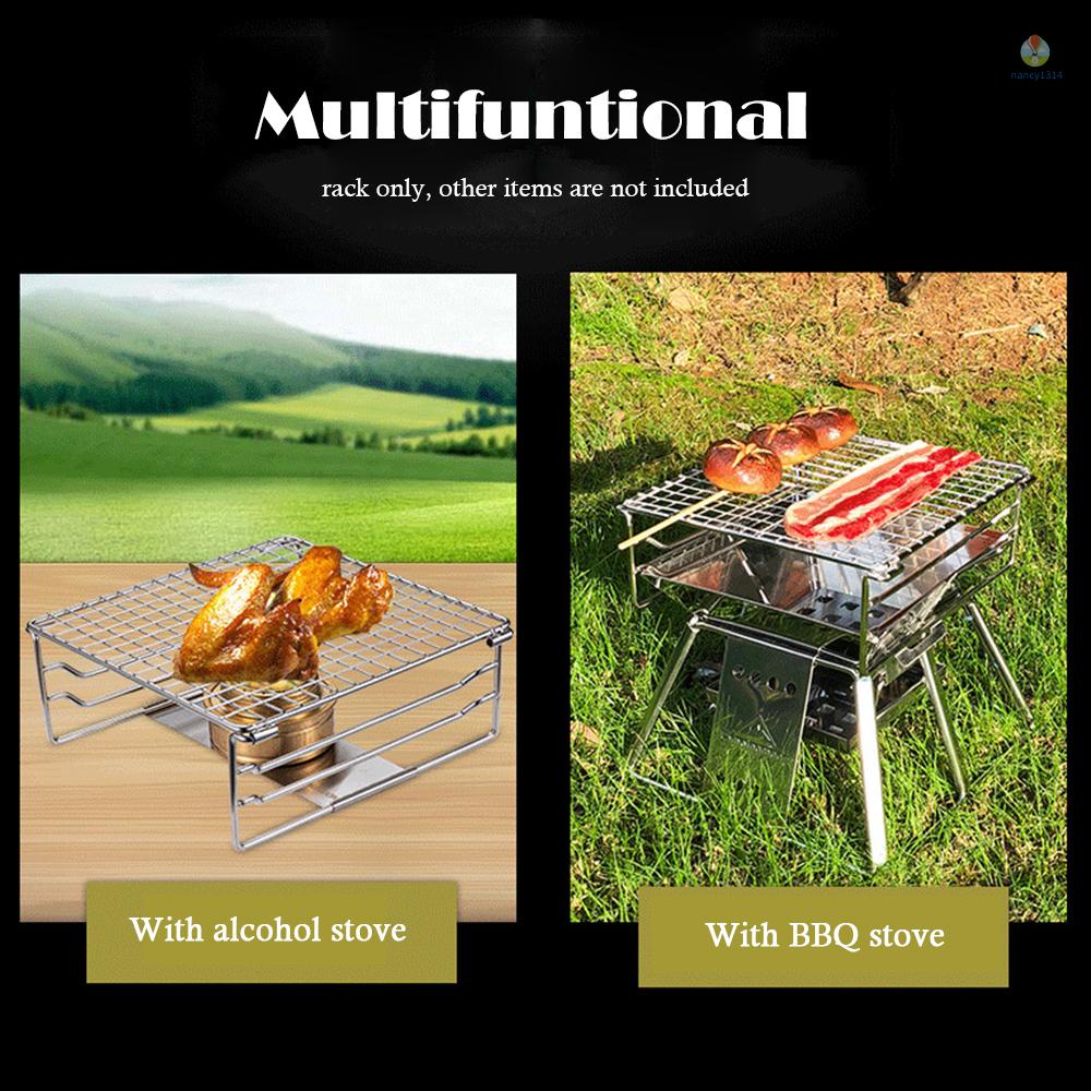 Giá Đỡ Bếp Nướng Mini Có Thể Gấp Gọn Tiện Dụng