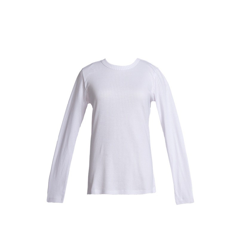 Áo sọc tay dài Tím