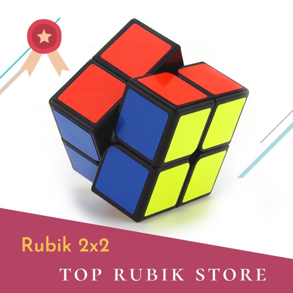 Rubik cube Sengso 2x2 Stickerless Xoay Mượt , Lõi Cứng Cáp thích hợp dùng trong thi đấu