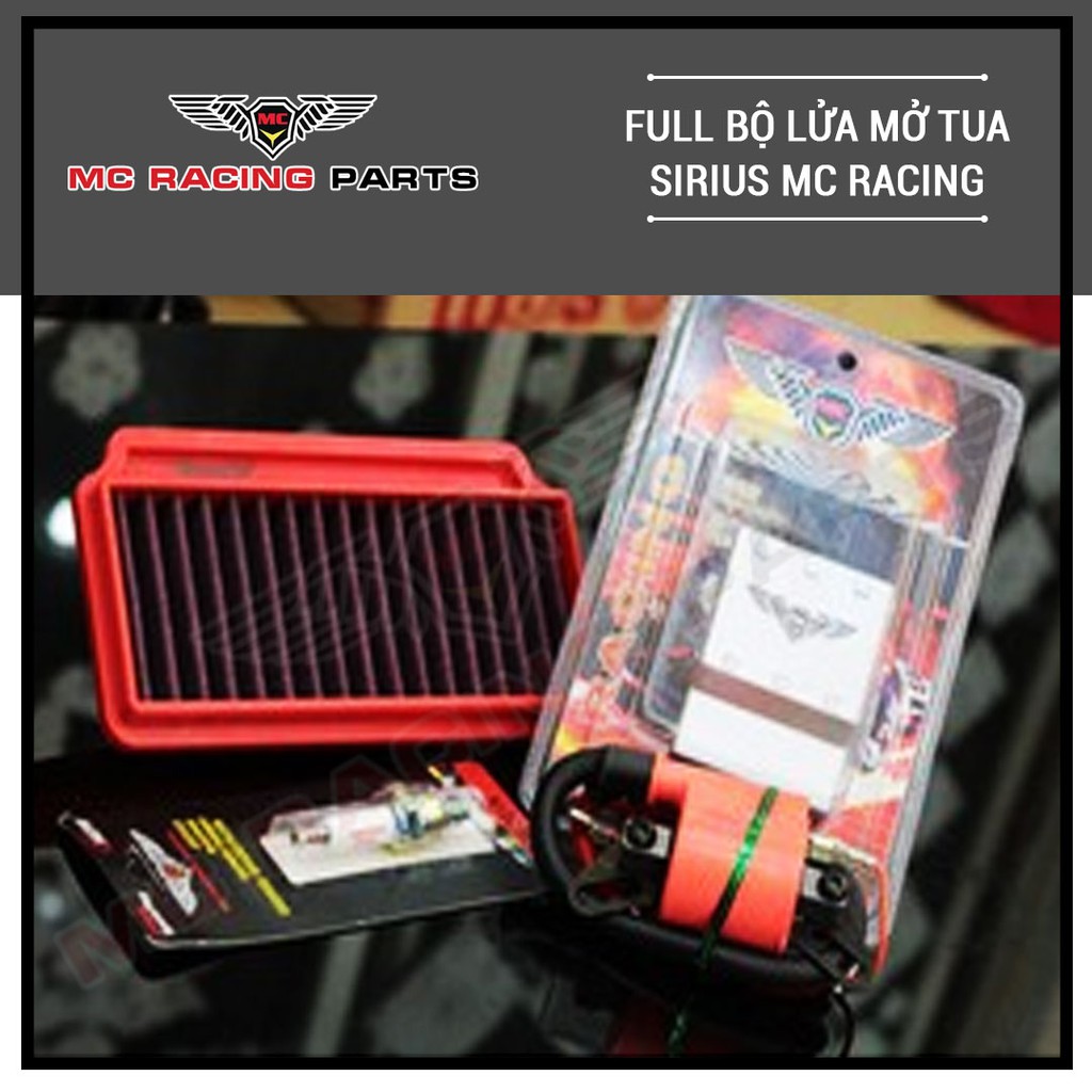 FULL BỘ LỬA MỞ TUA SIRIUS MC RACING