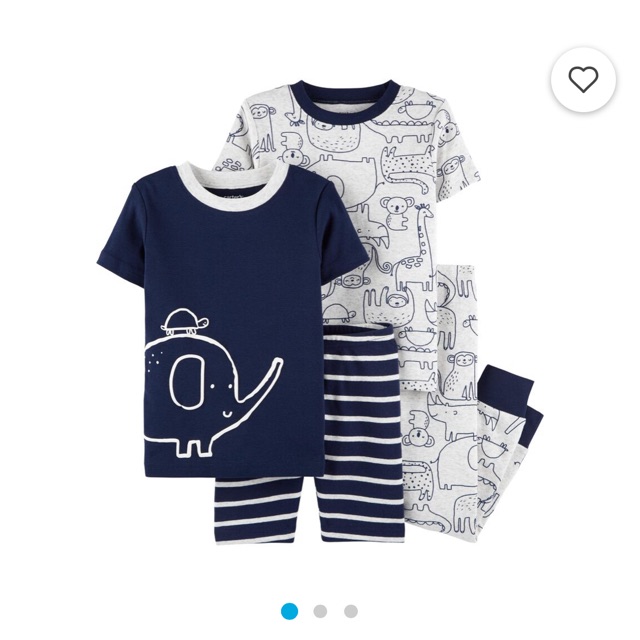 Set 2 bộ đồ Carter chính hãng