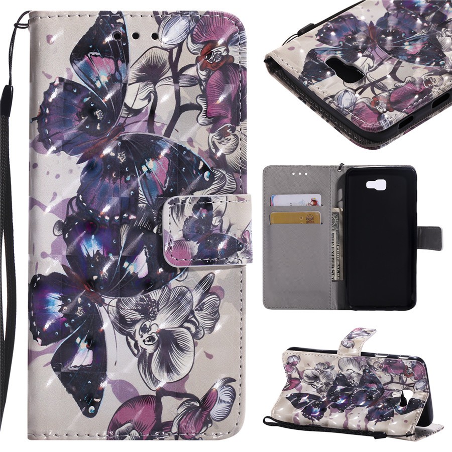 Bao da điện thoại nắp lật in hình ảnh tươi vui dành cho Samsung J5 Prime/J7 Prime | BigBuy360 - bigbuy360.vn