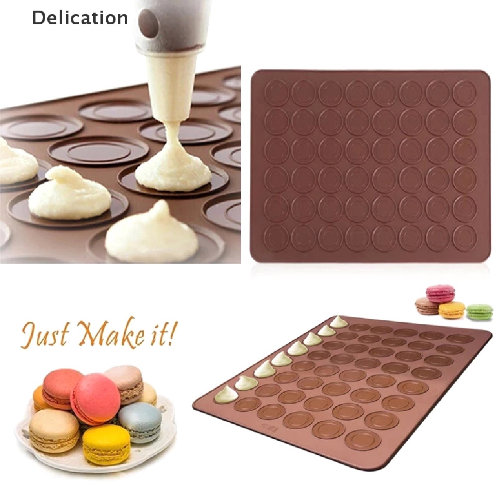 Khuôn silicon 30 ngăn làm bánh macaron tiện lợi