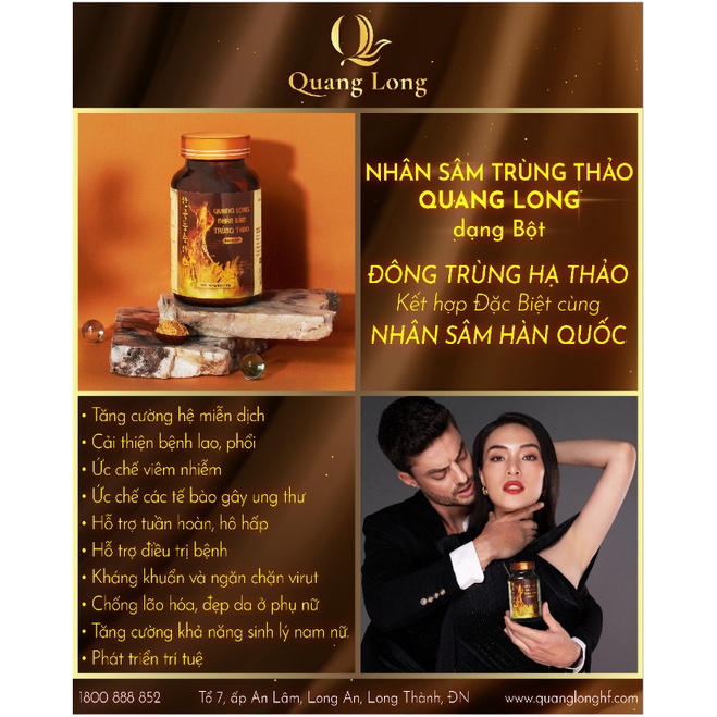 BỘT NHÂN SÂM TRÙNG THẢO 100G - MUA 3 TẶNG 1