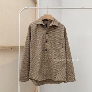 UNISEX Áo sơ mi basic Houndstooth SM2012