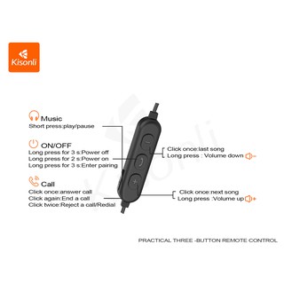 <NEW HOT> Tai Nghe Bluetooth Kisonli A2_Bảo hành 6 tháng