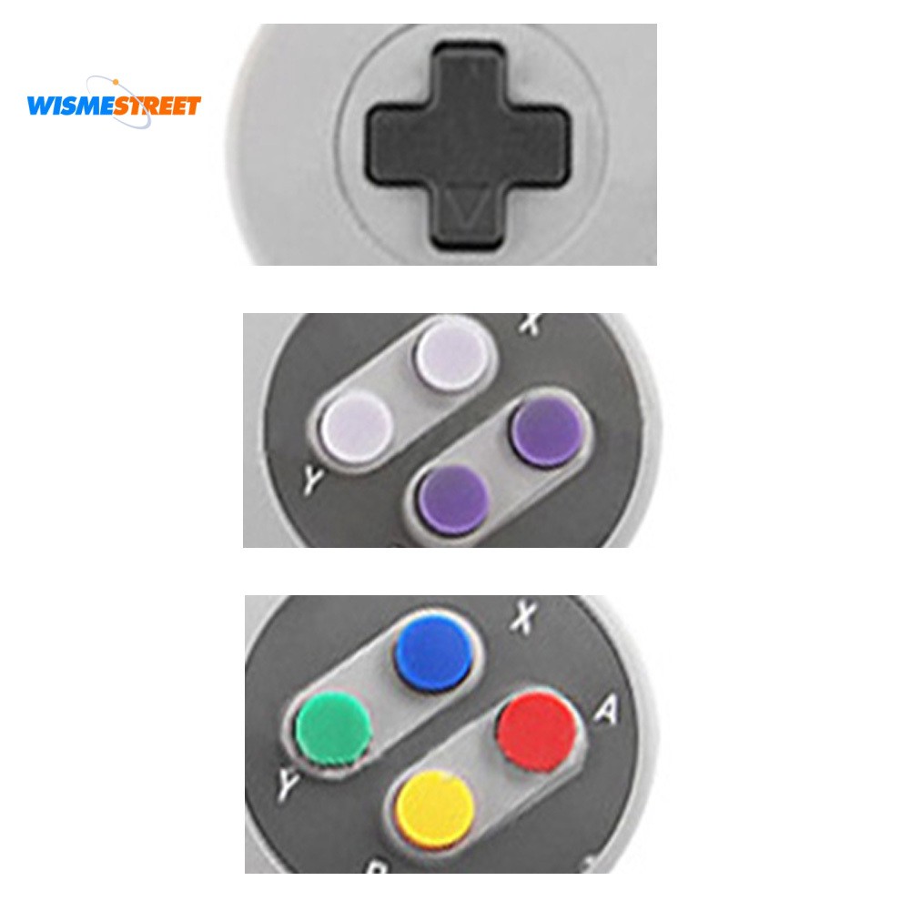 Set 2 tay cầm chơi game có dây USB cho máy game NS SNES trên máy tính PC