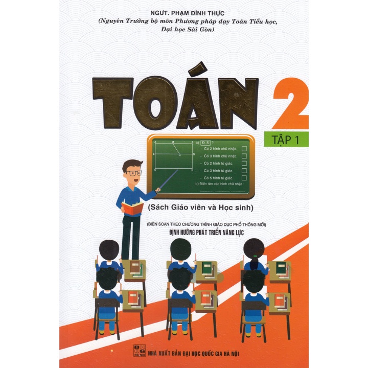 Sách - Combo Toán 2 Tập 1 + 2 (Theo Chương Trình Tiểu Học Mới)
