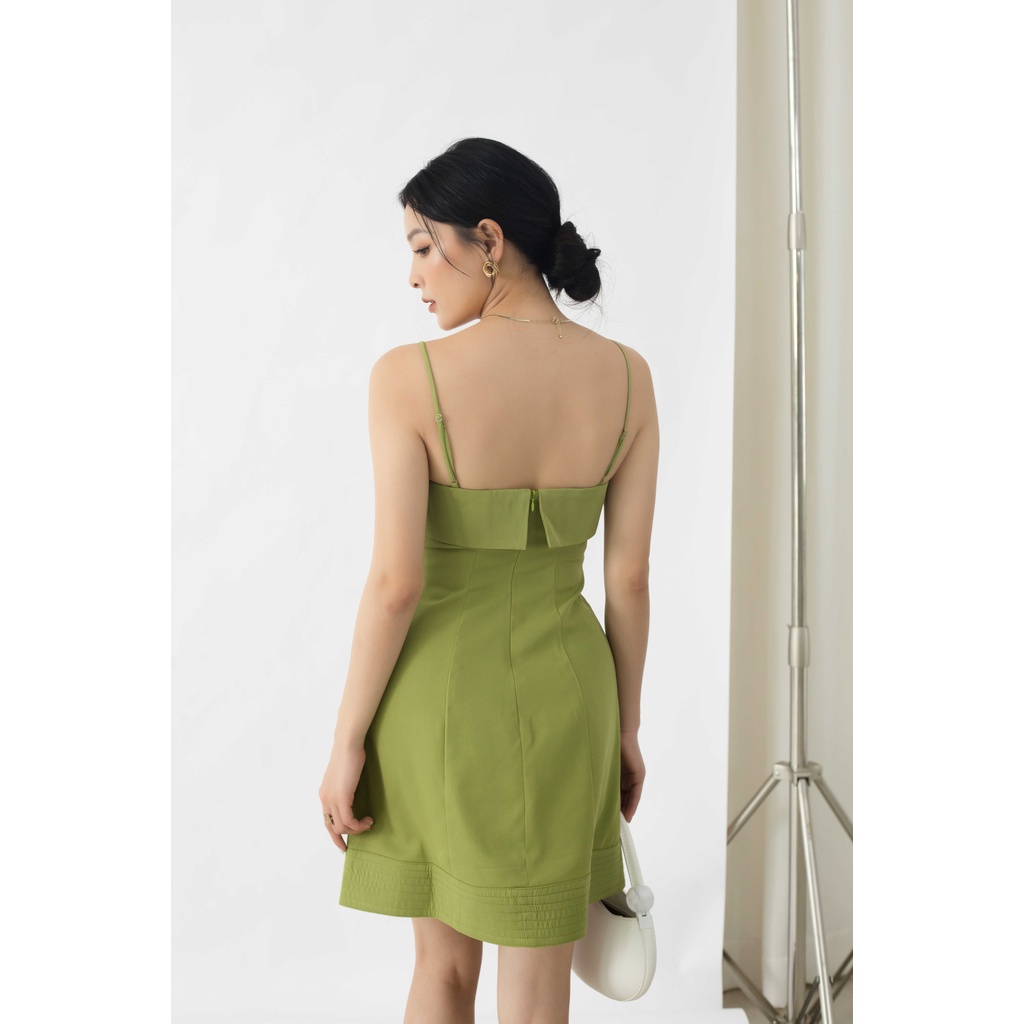 Đầm nữ 2 dây xòe dáng ngắn Blanky Dress - GOÛT DE JUN