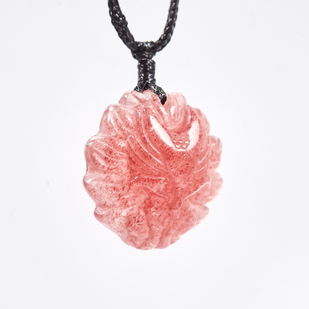 Mặt Đá Hồ Ly Thach Anh Cherry Blossom Thiên Nhiên