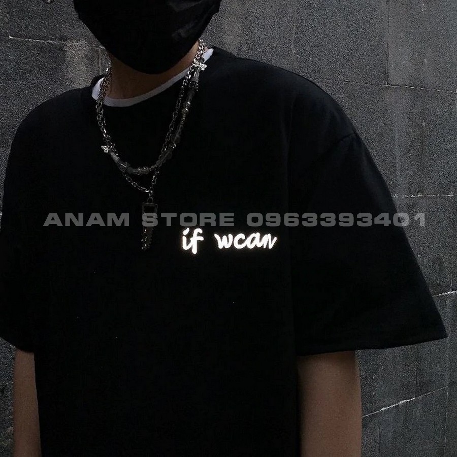 Áo thun Phản Quang tay lỡ Wing 02