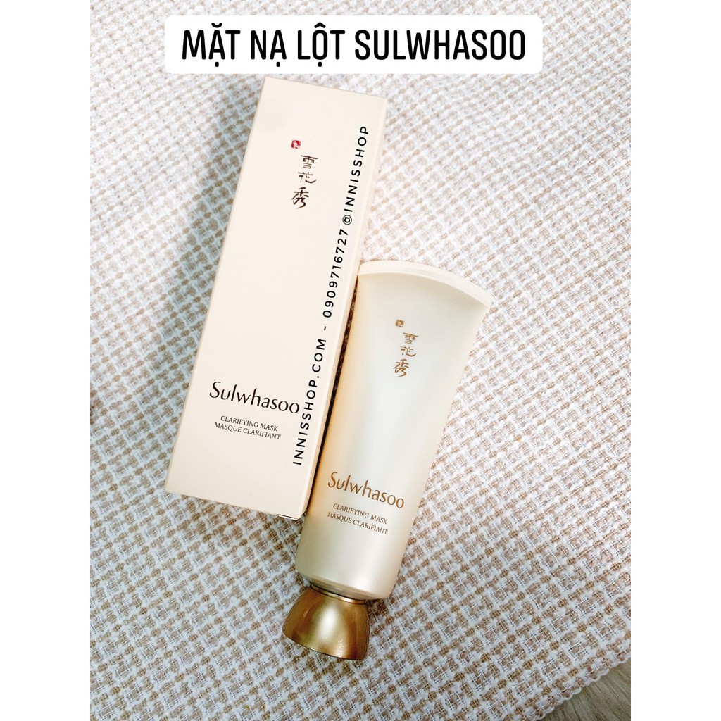 Mặt nạ lột sulwhasoo thảo dược sáng da loại bỏ tế bào chết và mụn cám Sulwhasoo Clarifying Mask 150ml