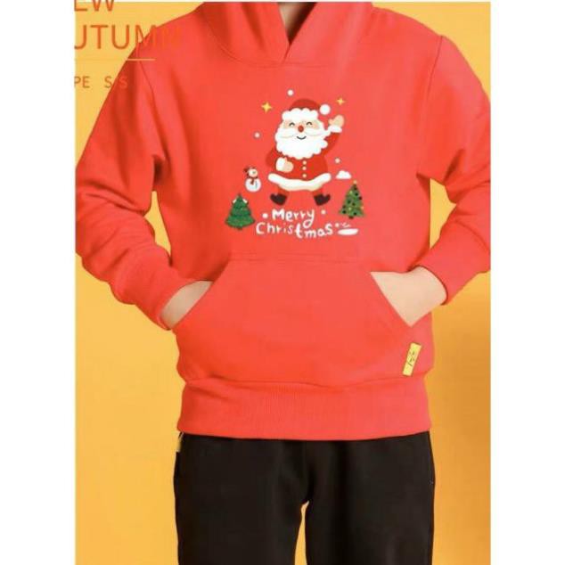 Trang Phục Noel - Áo Hoodie Hình Ông Già Noel