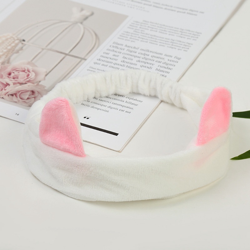 Băng Đô Rửa Mặt/Trang Điểm Co Giãn Đáng Yêu Cho Nữ