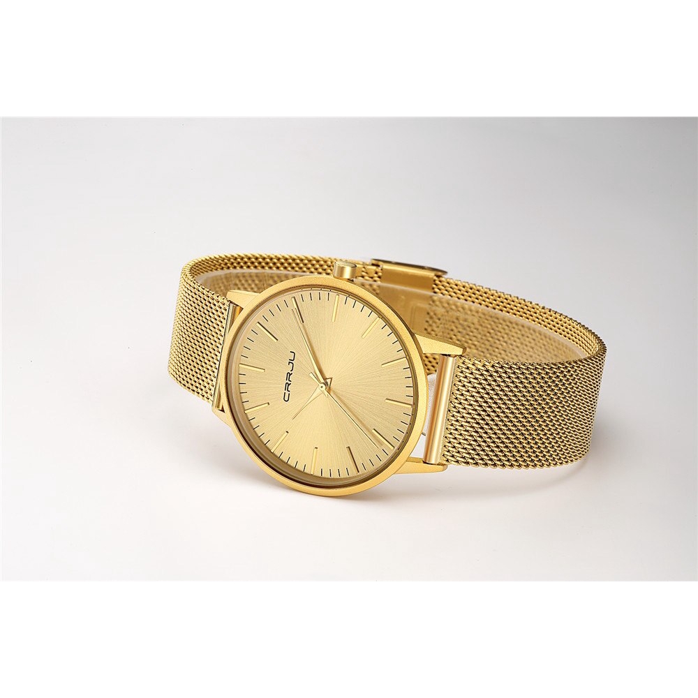 Đồng Hồ CRRJU 2117 Cho Nam Chất Liệu Thép Không Rỉ Thiết Kế Mỏng Thời Trang | BigBuy360 - bigbuy360.vn