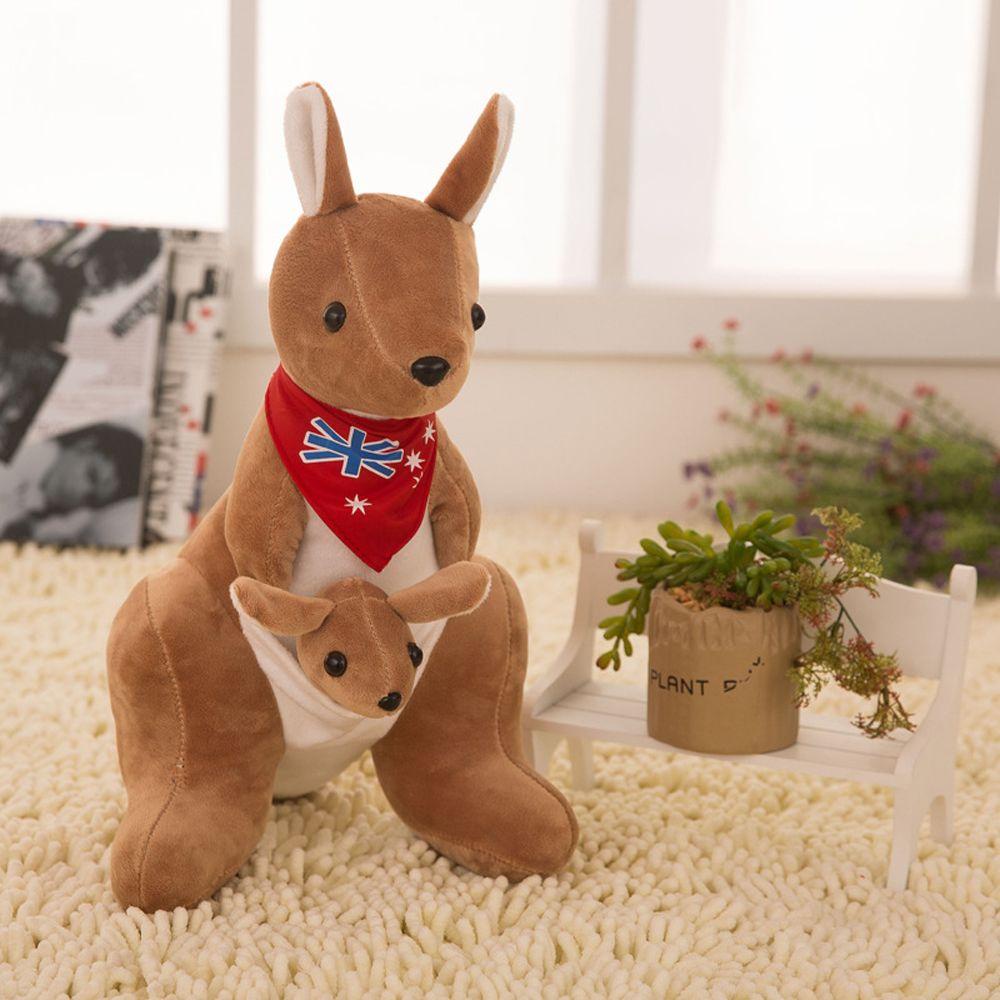 Thú Nhồi Bông Hình Kangaroo Dễ Thương Chất Lượng Cao