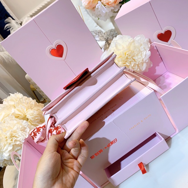 Túi Charles keith Full box Kèm Video