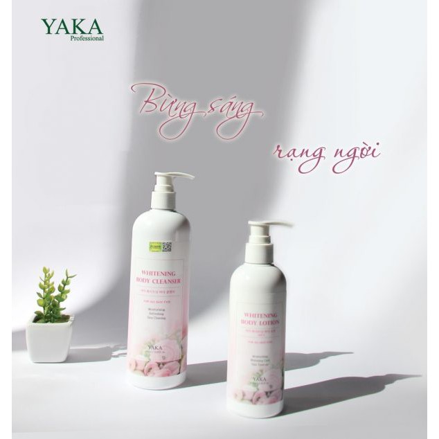 Sữa dưỡng thể làm trắng da YAKA Hàn Quốc YAKA WHITENING BODY LOTION 250ml