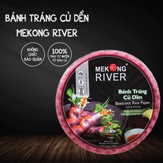 Bánh tráng củ dền MEKONG River đóng gói - 300g