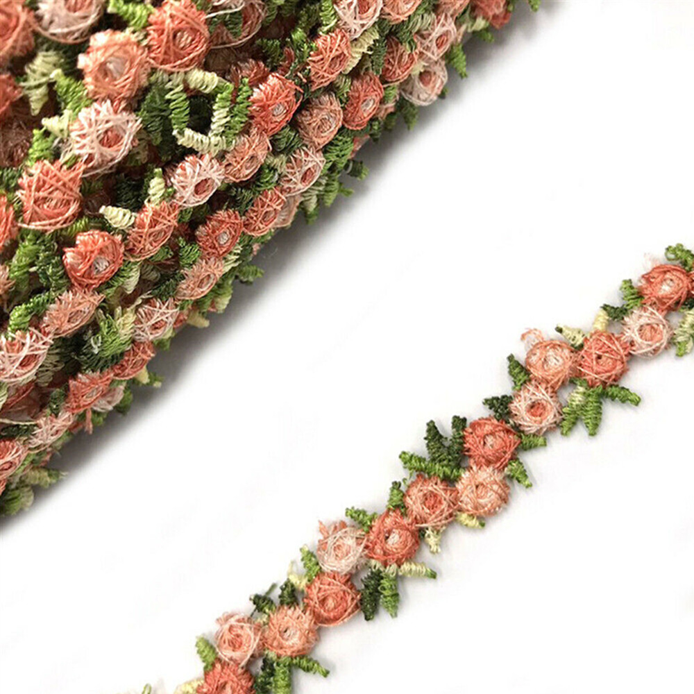 Cuộn dây ren hoa thêu thủ công trang trí cho đầm tiệc cưới đa năng