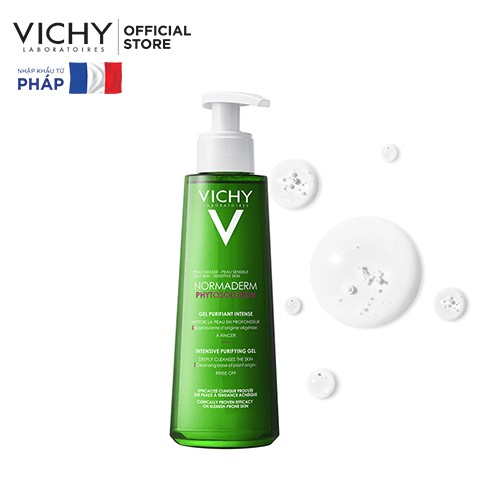 [Mã FMCGMALL -8% đơn 250K] Sữa rửa mặt dạng gel làm sạch sâu giảm bã nhờn Vichy Normaderm Phytosolution 200ml | BigBuy360 - bigbuy360.vn