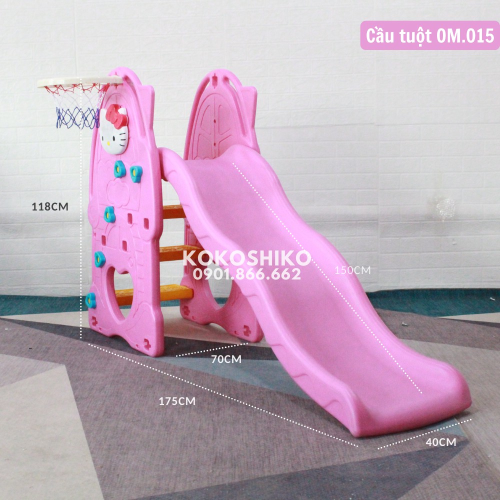 Cầu tuột đơn Hello Kitty Cody Baby OM.015 [Size Lớn]