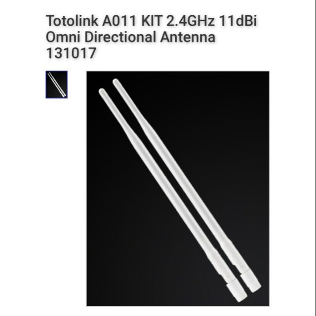 Ăng ten khuếch đại sóng wifi TOTO-LINK N300RH 11dBi