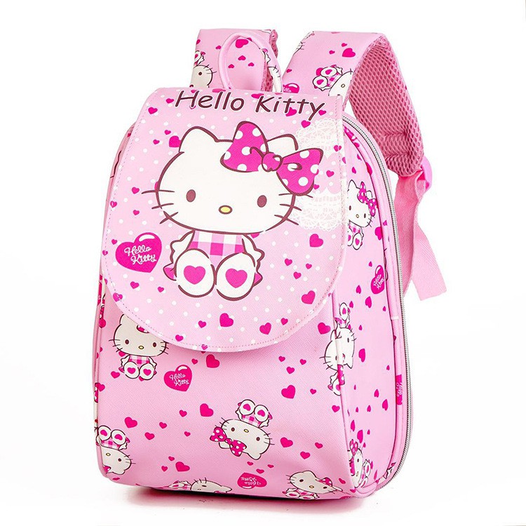 Balo thời trang Hàn Quốc Hello Kitty và Pony màu hồng