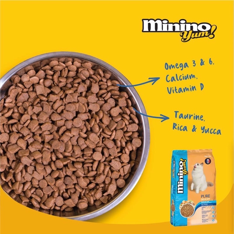 [1.5KG] Minino Yum hạt thức ăn cho mèo