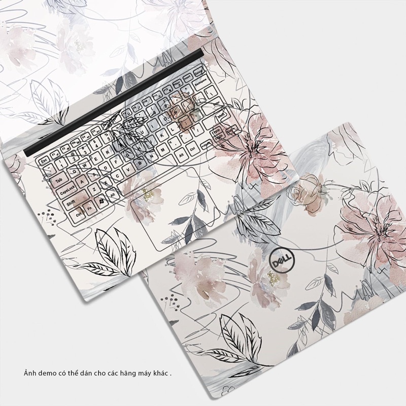 Miếng Dán Skin Laptop Hoạ Tiết Flower