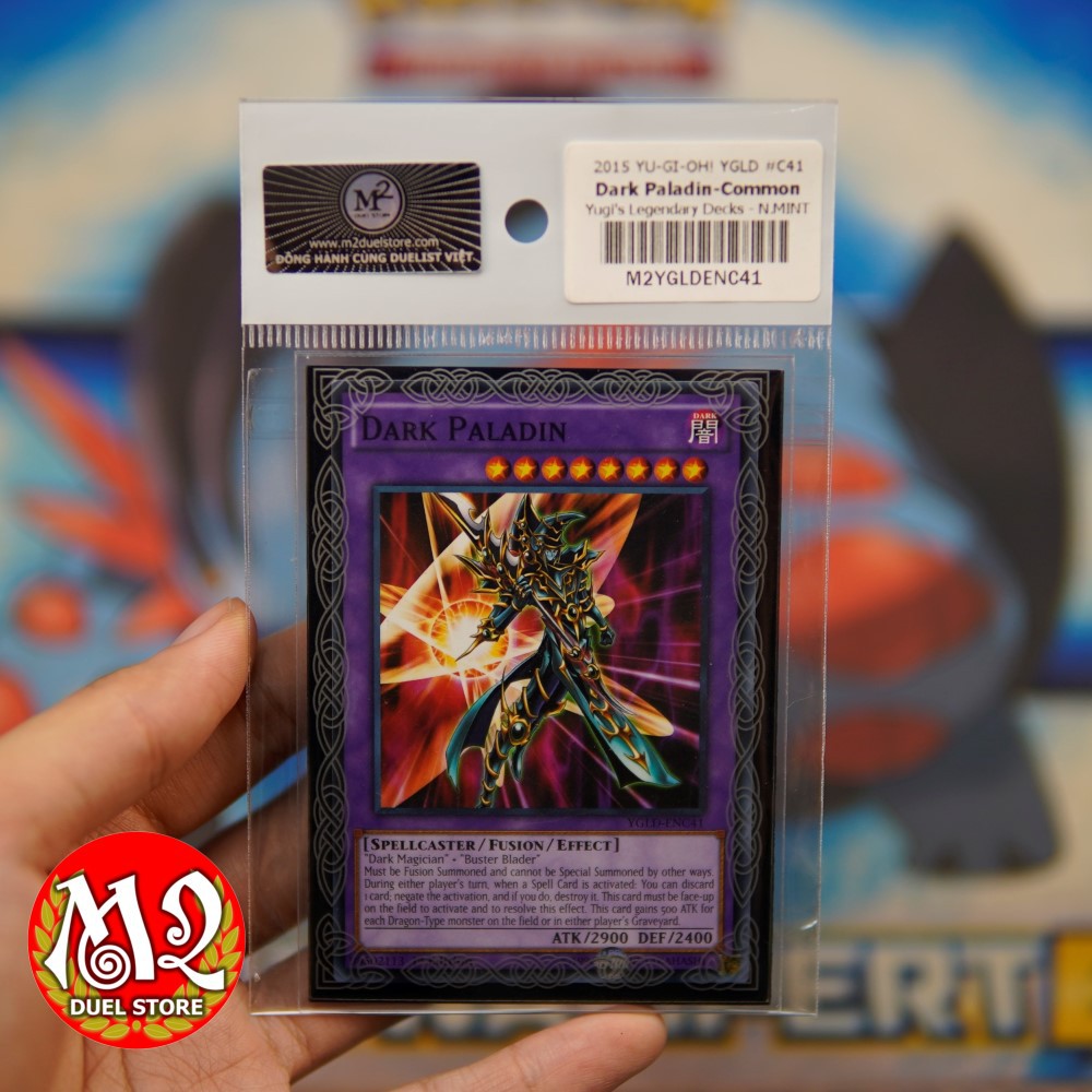 Lá bài yugioh Dark Paladin - Common -  Bảo quản M2SCCQ-LITE