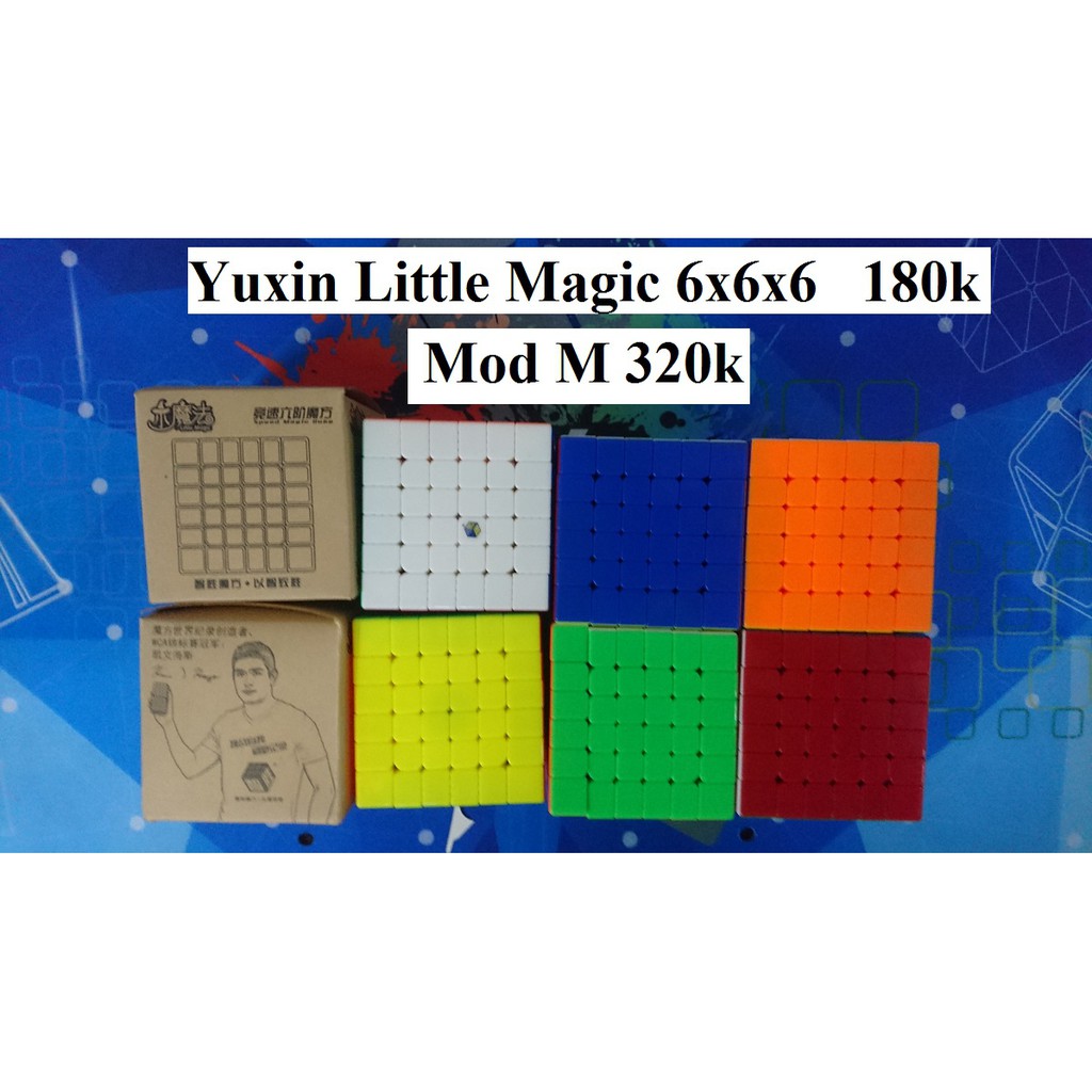 Rubik 6x6x6. Yuxin Little Magic
