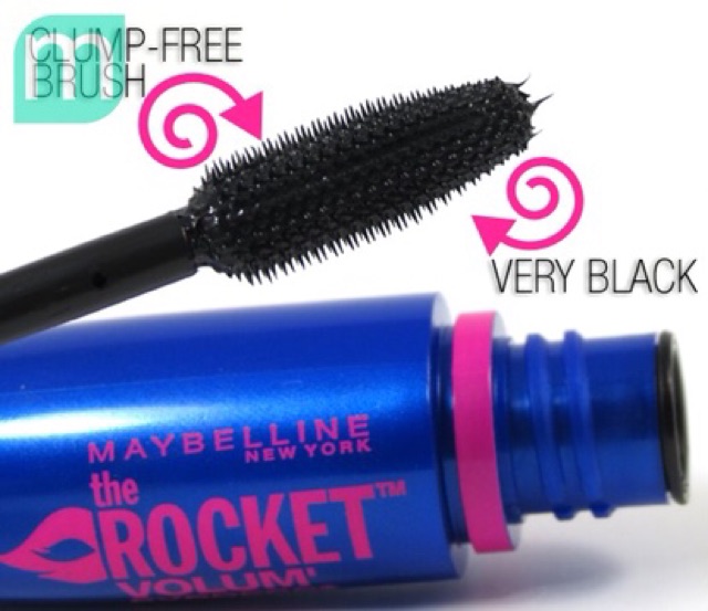 MASCARA MAYBELLINE THE ROCKET VOLUM’EXPRESS WATERPROOF. | BigBuy360 - bigbuy360.vn