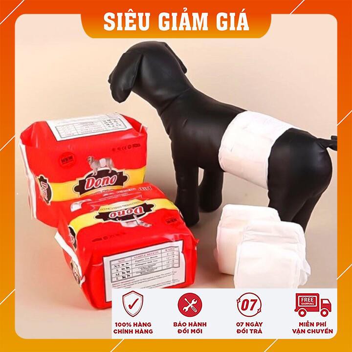 TÃ CHO CHÓ MÈO ĐỰC 😍FREESHIP 50K😍 DONO PET SOFT ĐẦY ĐỦ SIZE BÉ DƯỚI 15KG CAO CẤP SIÊU THẤM HÚT