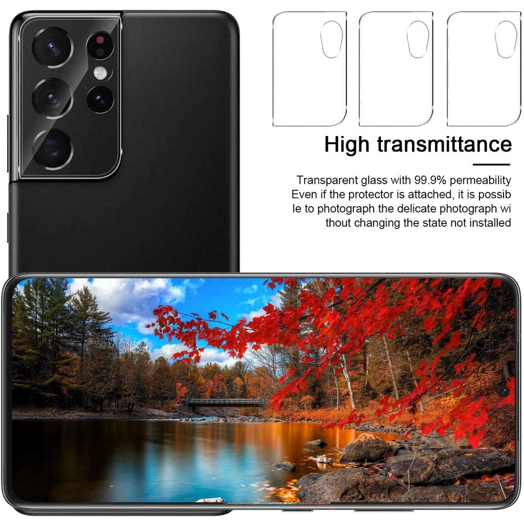 Kính Cường Lực Bảo Vệ Camera Sau Điện Thoại Samsung Galaxy S21 Ultra 9h