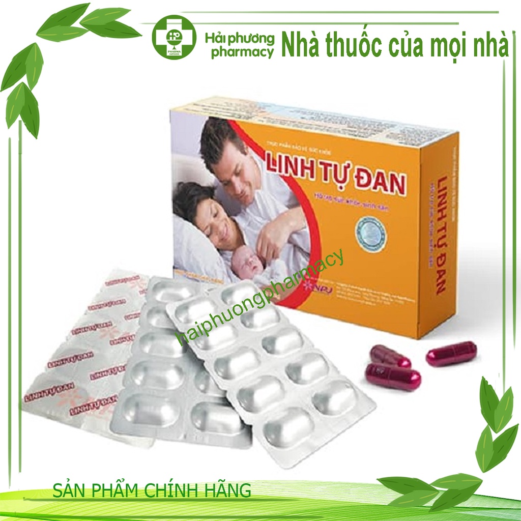 LINH TỰ ĐAN - hỗ trợ giảm vô sinh nam nữ từ thảo dược, cao nhân sâm, tăng khả năng thụ thai, mang thai