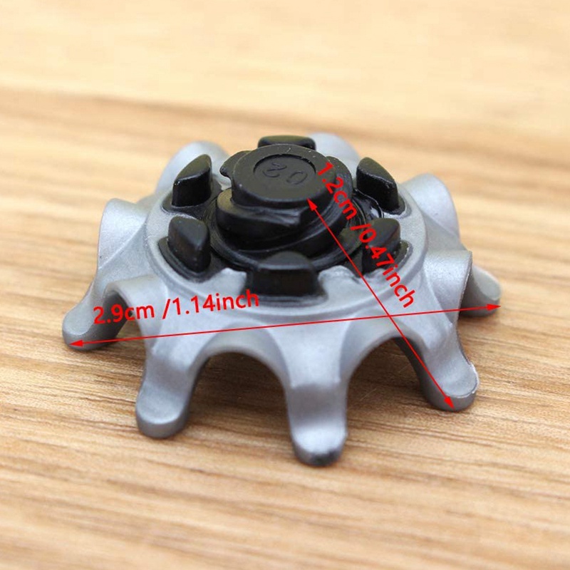 Bộ 18 Đinh Gắn Đế Giày Đánh Golf Mềm Mại Thay Thế Chuyên Dụng