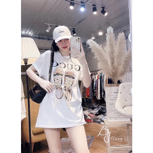 (XẢ HÀNG) Áo phông giày quảng châu cao cấp loại 1-video ảnh thật shop quay