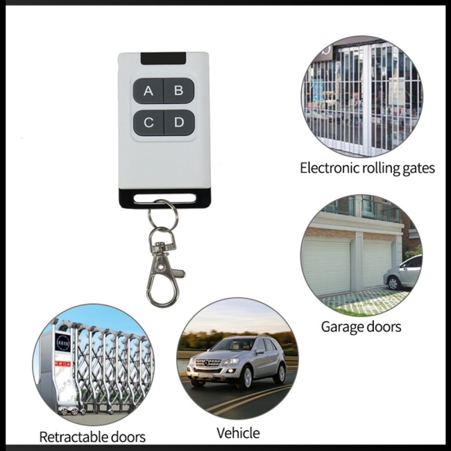 Remote Điều Khiển Cửa Garage 433.92mhz Cho Nice Flors / inti / on3ebd
