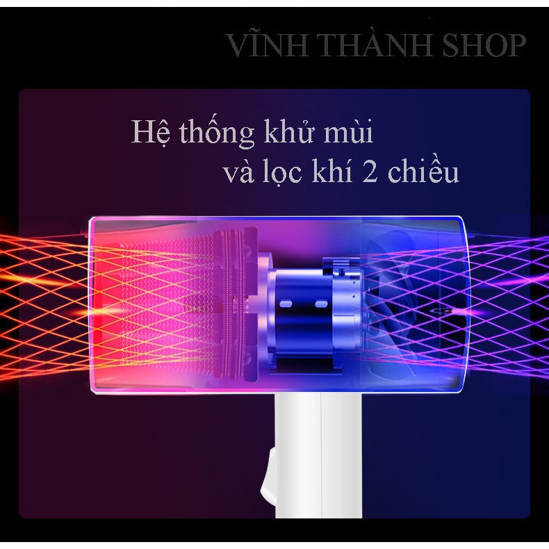 Máy Sấy Tóc Công Suất Lớn 2200W Tặng Kèm Đầu Sấy Tạo Kiểu