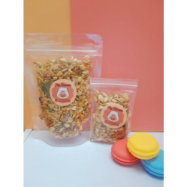 Hoa lài trắng sấy khô- Làm thơm chuồng, giúp Hamster dễ tiêu hóa