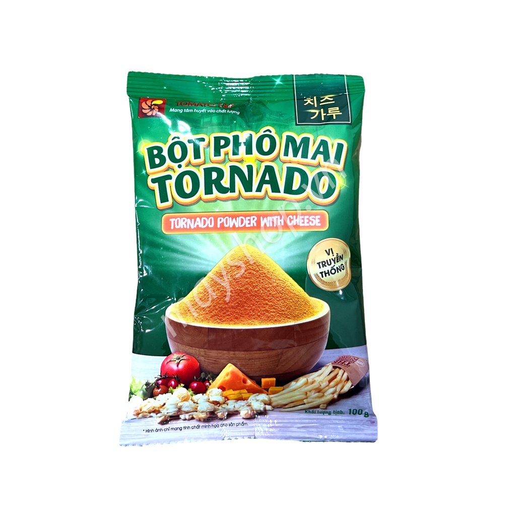 Bột phô mai Tornado vị truyền thống 100g