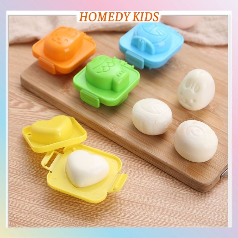 Khuôn cơm bento ăn dặm cho bé tạo hình cơm trứng bánh kiểu nhật hình gấu thỏ dễ thương AD01 Homedy Kids